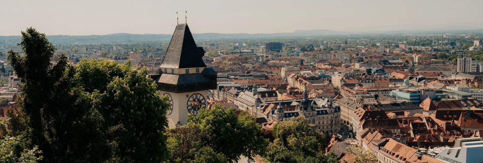 Blick vom Grazer Uhrturm  | © Region Graz | studio draussen